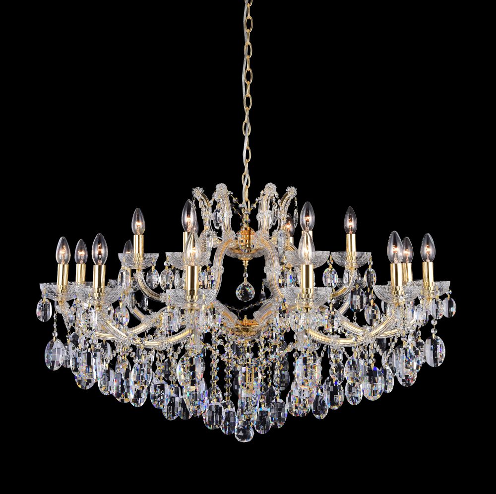 HOLLYWOOD SP12+6 GOLD Crystal Lux
