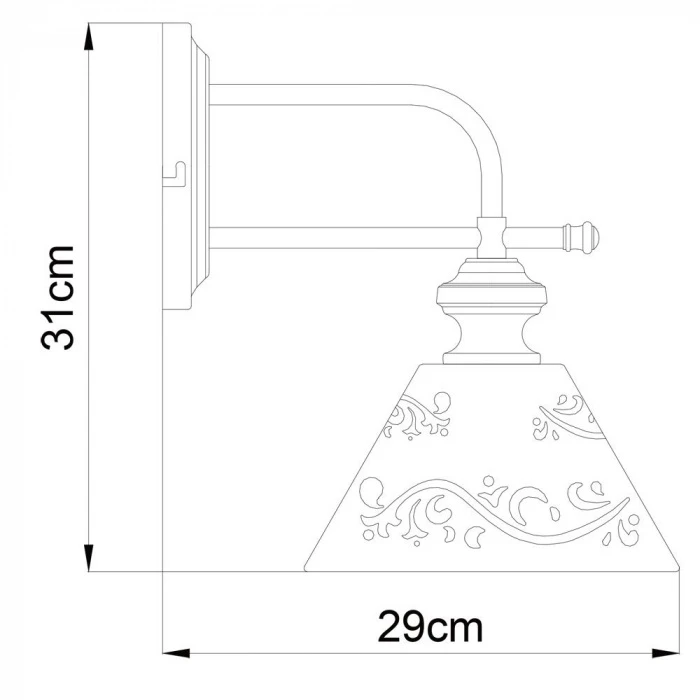 A1511AP-1PB Arte Lamp
