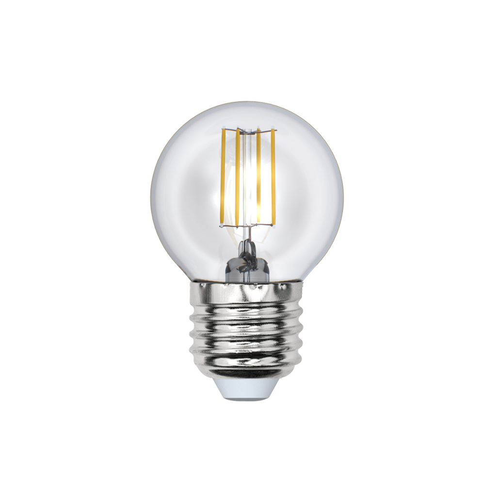 LED-G45-5W/WW/E27/CL/DIM GLA01TR картон Uniel