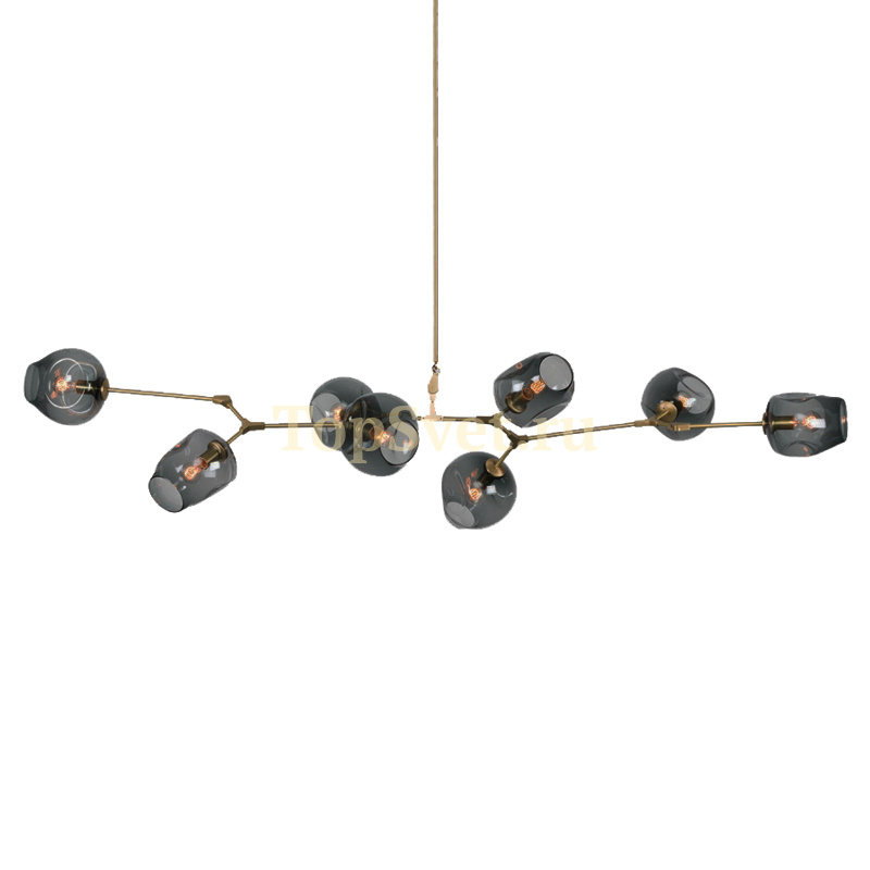 KG0579P-8 brass/smoky Delight Collection