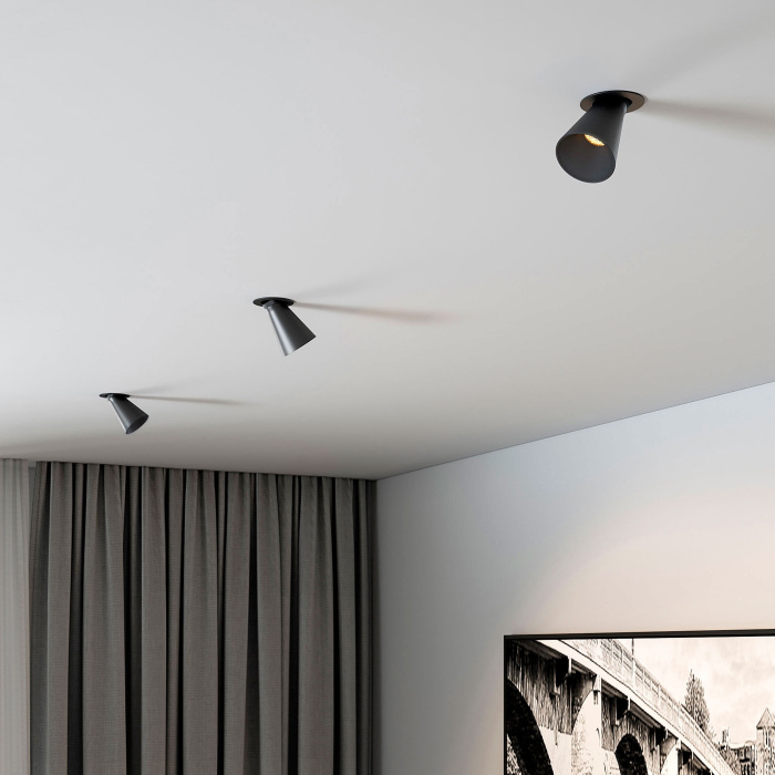 25097/LED 3000K черный Elektrostandard