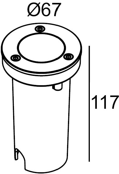 W77263 SS Oasis Light