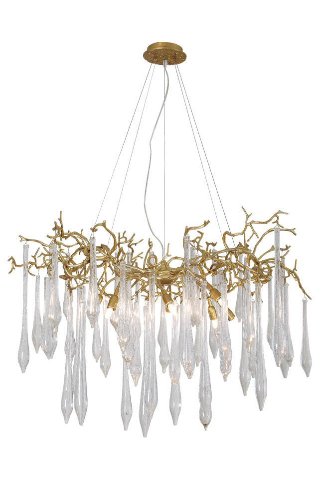 REINA SP8 D1000 GOLD PEARL Crystal Lux