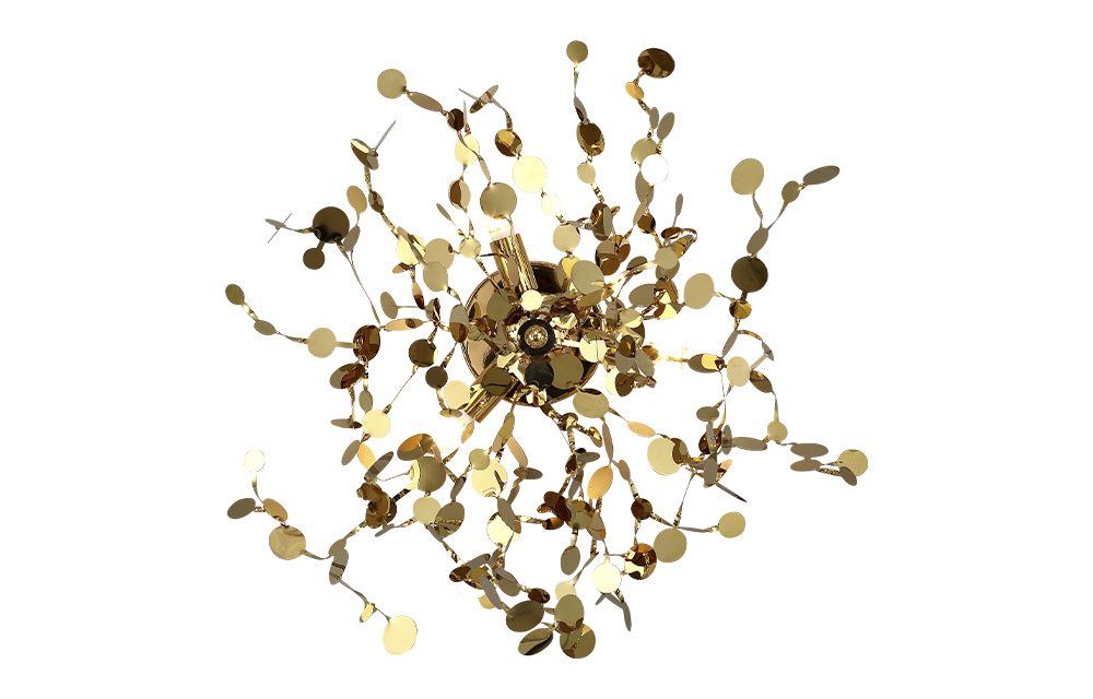 GARDEN AP-PL3 D400 GOLD Crystal Lux