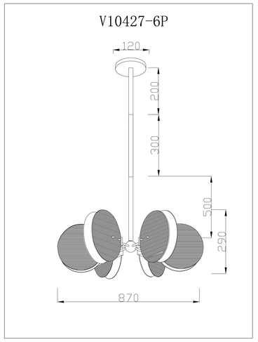 V10427-6P Moderli