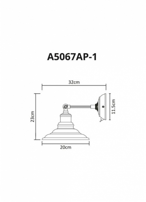 A5067AP-1GY Arte Lamp