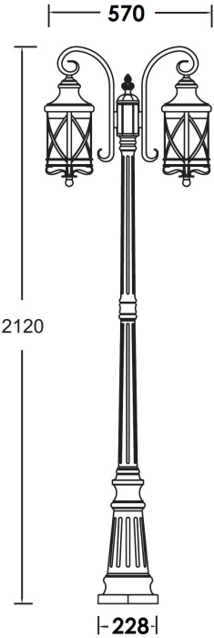 84809A/18 Bl Oasis Light