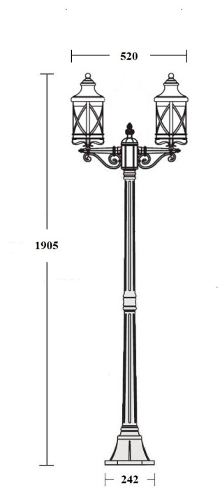 84808A/02 Bl Oasis Light